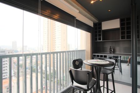 Studio para alugar com 36m², 1 quarto e 1 vagaVaranda