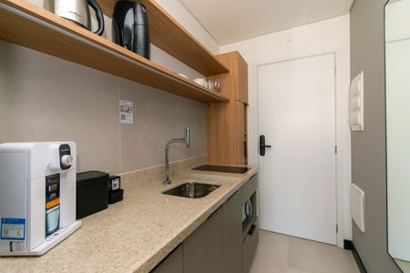 Studio para alugar com 20m², 1 quarto e sem vaga Studio para alugar com 20m², 1 quarto e sem vagaCozinha