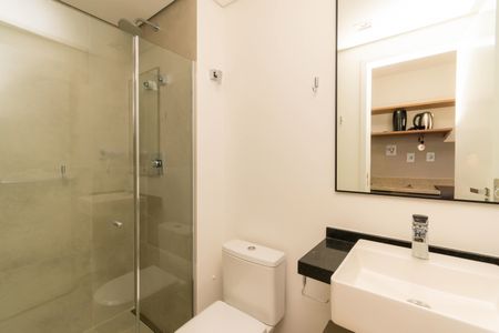 Studio para alugar com 20m², 1 quarto e sem vaga Studio para alugar com 20m², 1 quarto e sem vagaBanheiro