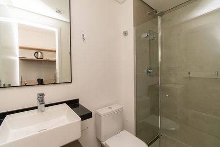 Studio para alugar com 20m², 1 quarto e sem vaga Studio para alugar com 20m², 1 quarto e sem vagaBanheiro