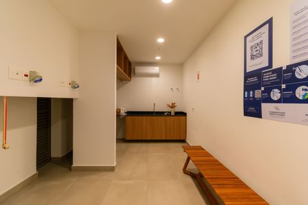 Studio para alugar com 20m², 1 quarto e sem vaga Studio para alugar com 20m², 1 quarto e sem vagaÁrea comum - Lavanderia