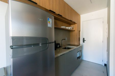 Studio para alugar com 20m², 1 quarto e sem vaga Studio para alugar com 20m², 1 quarto e sem vagaCozinha