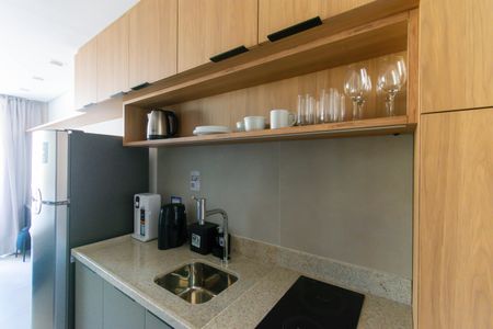 Studio para alugar com 20m², 1 quarto e sem vaga Studio para alugar com 20m², 1 quarto e sem vagaCozinha