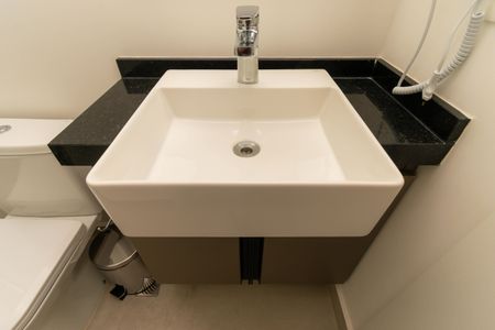 Studio para alugar com 20m², 1 quarto e sem vaga Studio para alugar com 20m², 1 quarto e sem vagaBanheiro