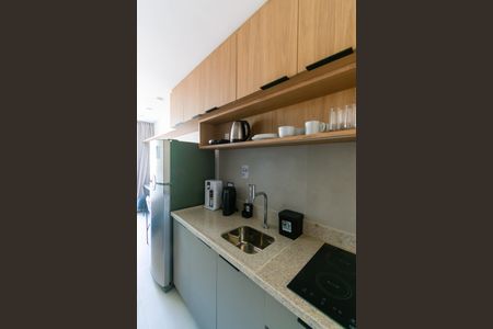 Studio para alugar com 20m², 1 quarto e sem vaga Studio para alugar com 20m², 1 quarto e sem vagaCozinha