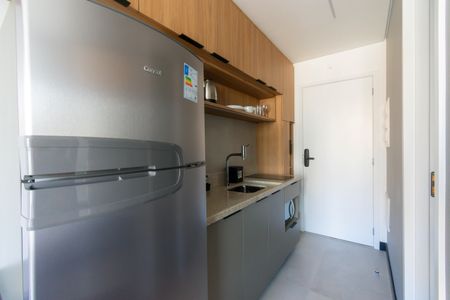 Studio para alugar com 20m², 1 quarto e sem vaga Studio para alugar com 20m², 1 quarto e sem vagaCozinha