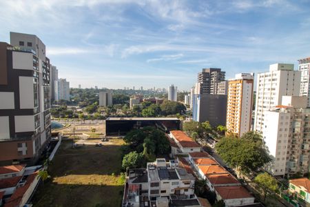 Studio à venda com 27m², 1 quarto e sem vagaVista da Varanda do Studio