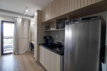 Studio à venda com 27m², 1 quarto e sem vagaCozinha