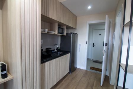 Studio à venda com 27m², 1 quarto e sem vagaCozinha