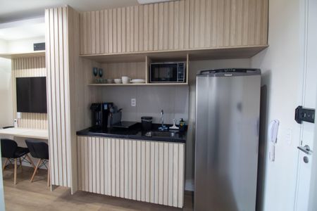 Studio à venda com 27m², 1 quarto e sem vagaCozinha