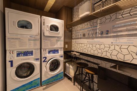 Studio para alugar com 27m², 1 quarto e sem vagaÁrea comum - Lavanderia