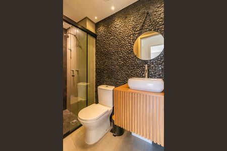 Apartamento à venda com 67m², 2 quartos e 2 vagasBanheiro Social