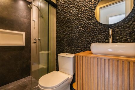 Apartamento à venda com 67m², 2 quartos e 2 vagasBanheiro Social