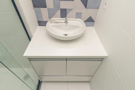 Apartamento para alugar com 25m², 1 quarto e sem vaga Apartamento para alugar com 25m², 1 quarto e sem vagaBanheiro