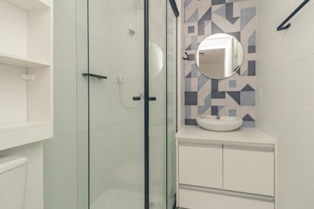 Apartamento para alugar com 25m², 1 quarto e sem vaga Apartamento para alugar com 25m², 1 quarto e sem vagaBanheiro