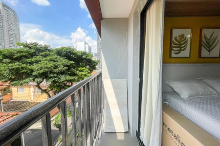 Studio para alugar com 24m², 1 quarto e sem vaga Studio para alugar com 24m², 1 quarto e sem vagaVaranda