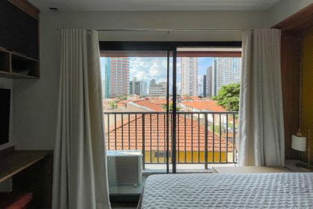 Studio para alugar com 24m², 1 quarto e sem vaga Studio para alugar com 24m², 1 quarto e sem vagaVaranda