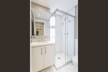 Apartamento para alugar com 123m², 2 quartos e 3 vagasBanheiro da Suíte 1