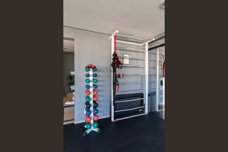 Apartamento para alugar com 124m², 3 quartos e 3 vagas Apartamento para alugar com 124m², 3 quartos e 3 vagasÁrea comum - Academia