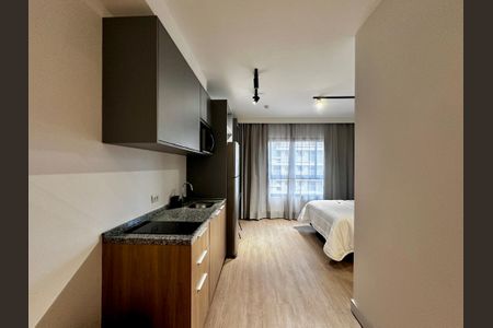 Studio à venda com 23m², 1 quarto e sem vaga Studio à venda com 23m², 1 quarto e sem vagaCozinha