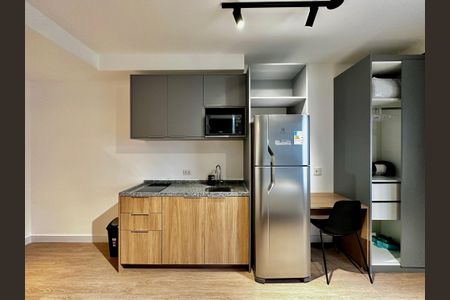 Studio à venda com 23m², 1 quarto e sem vaga Studio à venda com 23m², 1 quarto e sem vagaCozinha