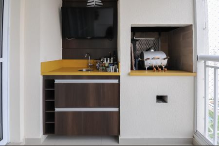 Apartamento à venda com 123m², 3 quartos e 2 vagas Apartamento à venda com 123m², 3 quartos e 2 vagasVaranda gourmet