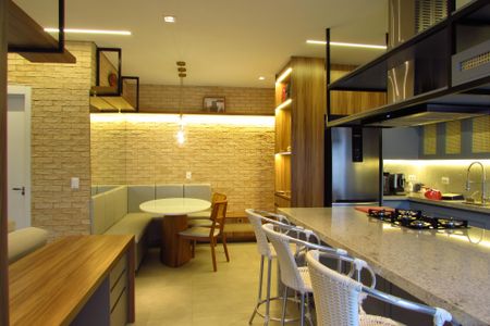 Apartamento à venda com 77m², 2 quartos e 2 vagasSala de Jantar