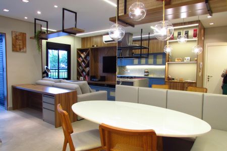 Apartamento à venda com 77m², 2 quartos e 2 vagasSala de Jantar