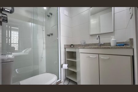 Studio para alugar com 27m², 1 quarto e sem vaga Studio para alugar com 27m², 1 quarto e sem vagaBanheiro