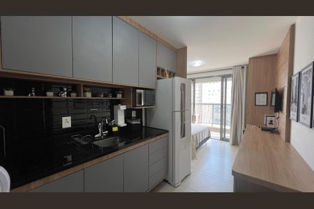 Studio para alugar com 27m², 1 quarto e sem vaga Studio para alugar com 27m², 1 quarto e sem vagaCozinha