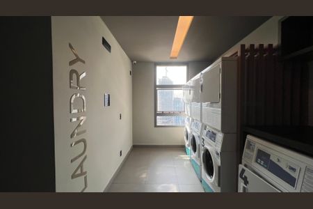 Studio para alugar com 27m², 1 quarto e sem vaga Studio para alugar com 27m², 1 quarto e sem vagaLavanderia