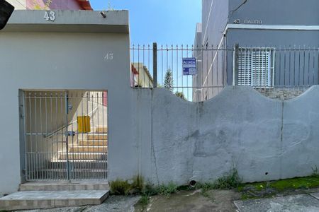 Apartamento para alugar com 50m², 2 quartos e 1 vagaFachada e placa