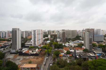 Vista da Varanda de apartamento à venda com 2 quartos, 42m² em Campo Belo, São Paulo