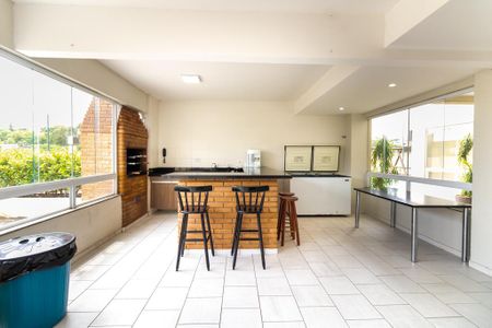 Apartamento à venda com 47m², 2 quartos e 1 vagaChurrasqueira