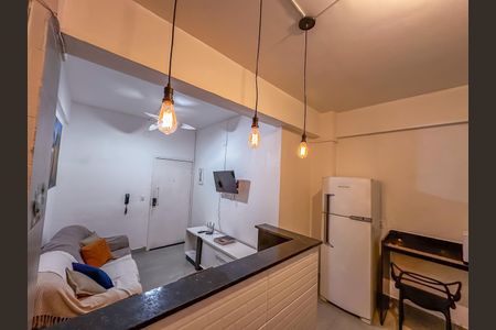 Cozinha de apartamento para alugar com 1 quarto, 48m² em Centro, Rio de Janeiro
