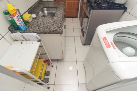 Studio à venda com 34m², 1 quarto e sem vagaCozinha