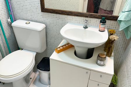 Apartamento à venda com 50m², 1 quarto e sem vagaBanheiro Social