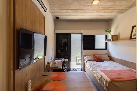 Studio para alugar com 17m², 1 quarto e sem vagaSala/Quarto