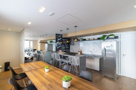 Apartamento à venda com 57m², 2 quartos e 1 vagaÁrea comum - Salão de festas