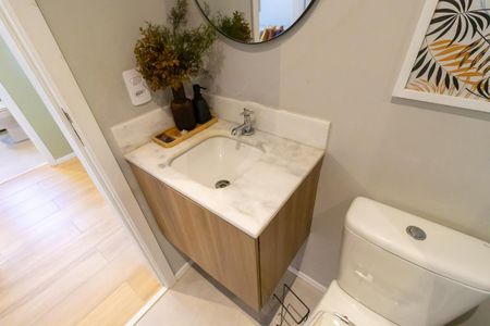 Apartamento à venda com 57m², 2 quartos e 1 vagaBanheiro social