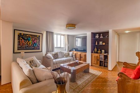 Sala de apartamento à venda com 4 quartos, 290m² em Vila Clementino, São Paulo