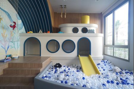 Apartamento à venda com 76m², 2 quartos e 1 vagaBrinquedoteca