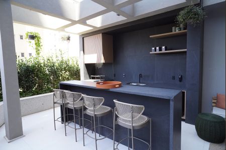 Apartamento à venda com 76m², 2 quartos e 1 vagaChurrasqueira