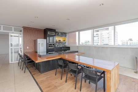 Apartamento à venda com 30m², 1 quarto e 1 vagaChurrasqueira