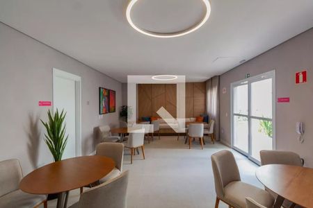Apartamento para alugar com 40m², 2 quartos e 1 vagaÁrea comum - Salão de festas
