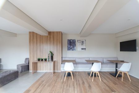 Apartamento para alugar com 32m², 1 quarto e sem vaga Apartamento para alugar com 32m², 1 quarto e sem vagaÁrea comum - Salão de Festas