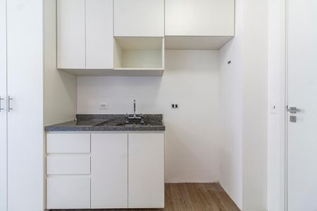 Studio para alugar com 25m², 1 quarto e sem vaga Studio para alugar com 25m², 1 quarto e sem vagaCozinha