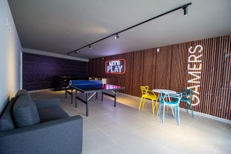 Apartamento para alugar com 62m², 2 quartos e 1 vaga Área comum Salão de jogos