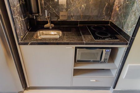 Studio à venda com 22m², 1 quarto e sem vagaCozinha