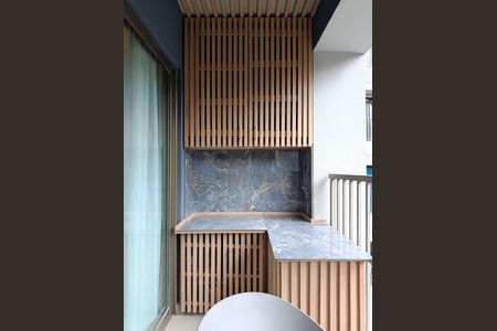 Varanda Studio de kitnet/studio para alugar com 1 quarto, 22m² em Pinheiros, São Paulo